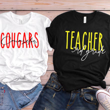 Load image into Gallery viewer, School Spirit Shirts - Custom Spiritwear - Custom Made School Shirts- Teacher Shirts- Gift for Teacher- Group Teachers Shirts - Lovemighty
