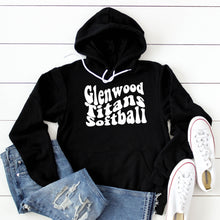 Load image into Gallery viewer, Retro Glenwood Titans Softball Hoodie
