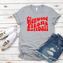 Load image into Gallery viewer, Glenwood Titans Softball Retro
