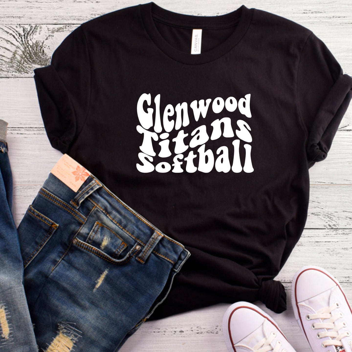 Glenwood Titans Softball Retro