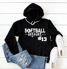 Load image into Gallery viewer, Softball Mom Hoodie
