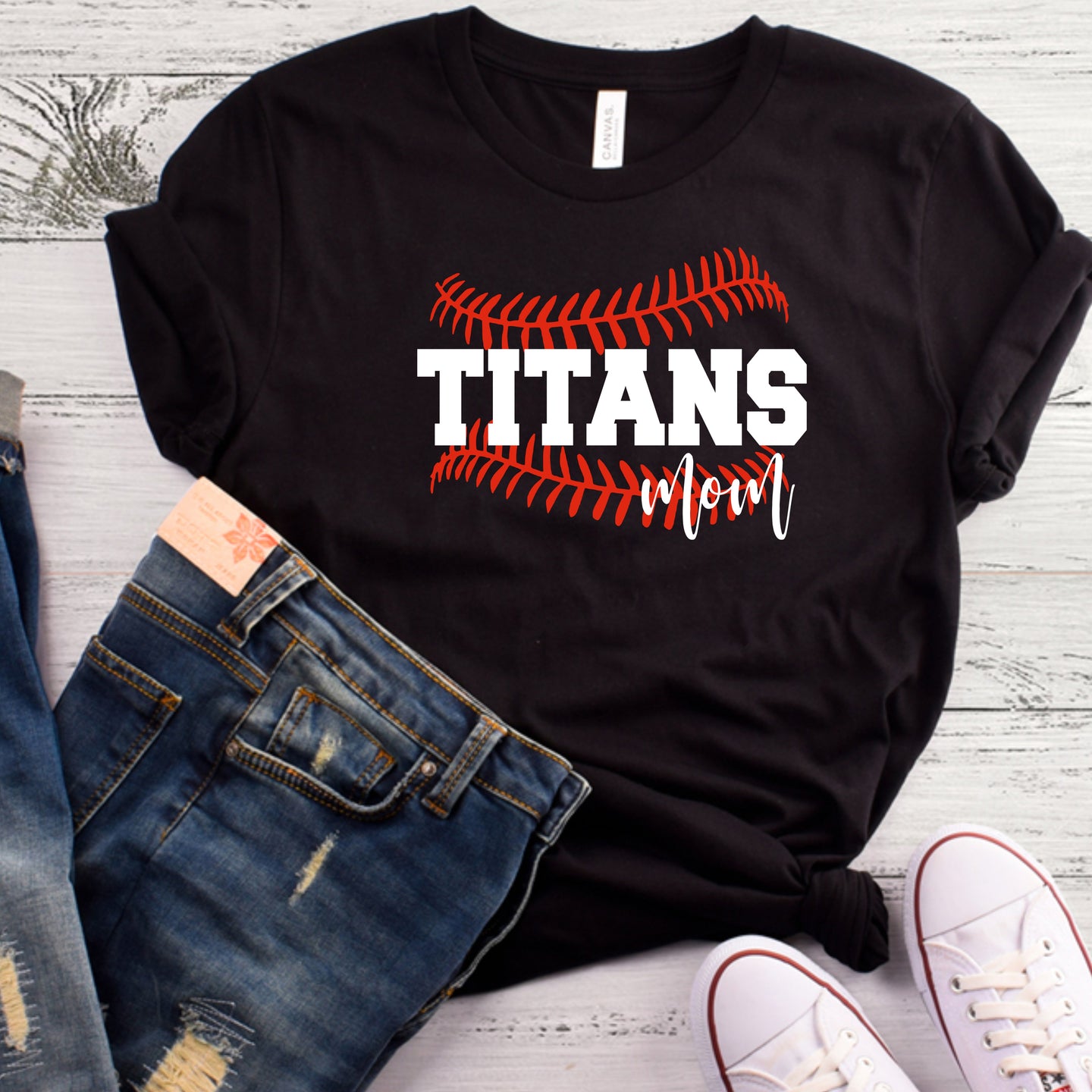 Titans Mom Softball Shirt