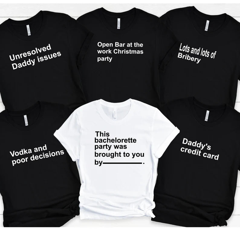 Cards Against Humanity Bachelorette  Shirts