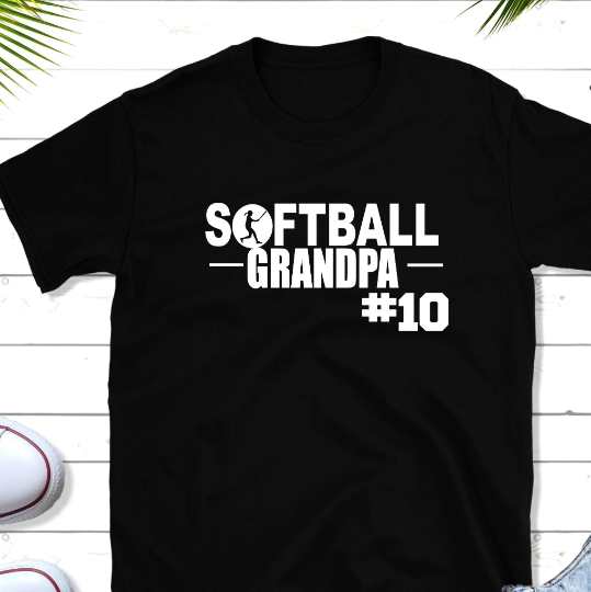 Softball Grandpa Shirt