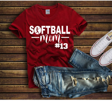 Load image into Gallery viewer, Softball Mom Shirt
